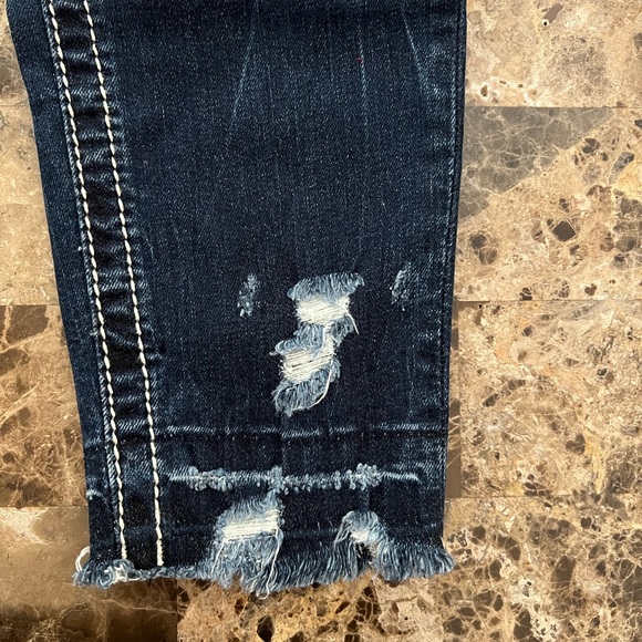 💫NWT💫 Miss Me Mid-Rise Ankle Skinny Jeans Womens Sz 26 Slim Fit Buckle - Picture 7 of 7